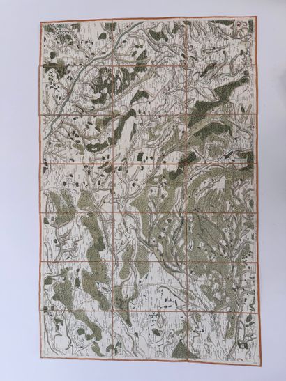 Important lot de 62 cartes CASSINI :

Lille,...