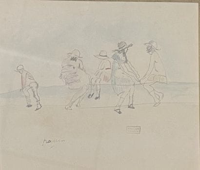 Jules PASCIN (1885–1930)
Seaside
Pencil and...