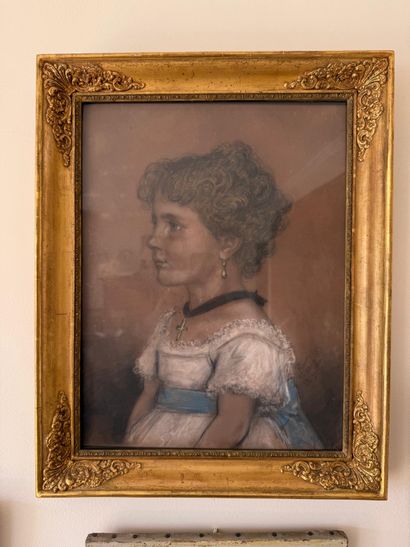 French School, circa 1900
Portrait of a young...