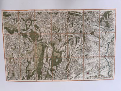 Important lot de 62 cartes CASSINI :

Lille,...