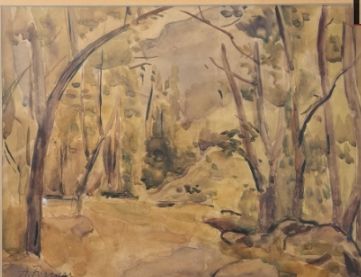 Antoine FERRARI (1910-1995)
Vue de sous-bois

Aquarelle...