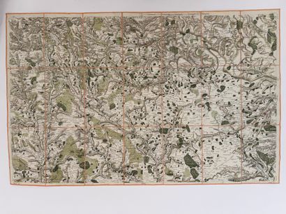 Important lot de 62 cartes CASSINI :

Lille,...
