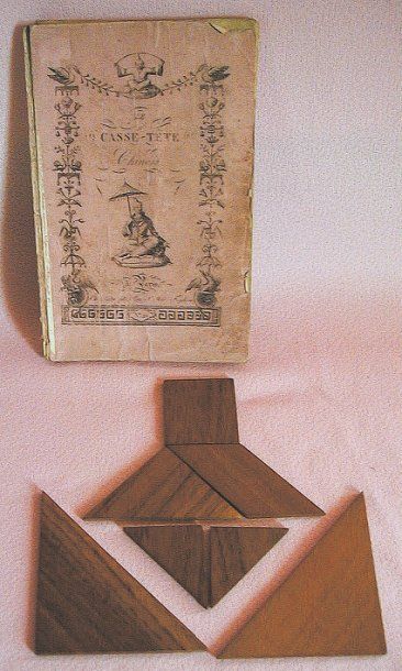«Casse-Tête» chinois en 7 pièces de bois...