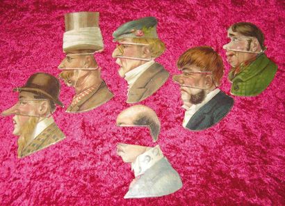 «CARICATURES» et «PHYSIONOTHRACE» deux jeux...
