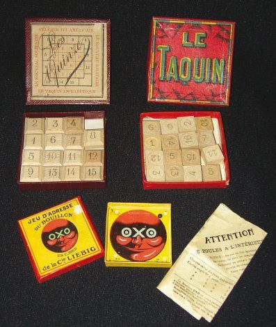 «Le TAQUIN» et «Les QUINZE» deux «casse-tête»...