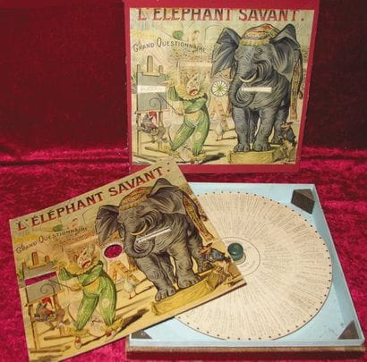 «L'Eléphant savant» déclinaison sous une...