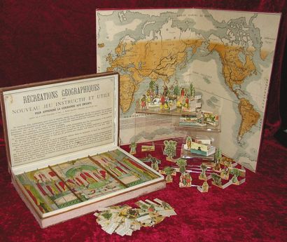 «RECREATIONS GEOGRAPHIQUES» Nouveau Jeu Instructif...