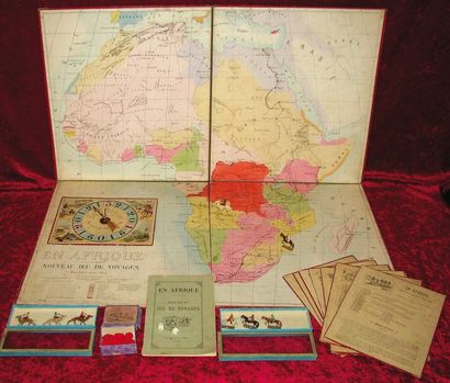 «EN AFRIQUE» très rare et superbe jeu de...
