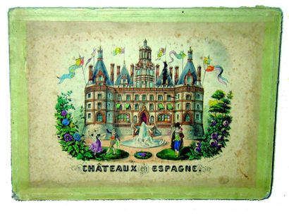 « Châteaux en Espagne », Beau et rare Jeu...