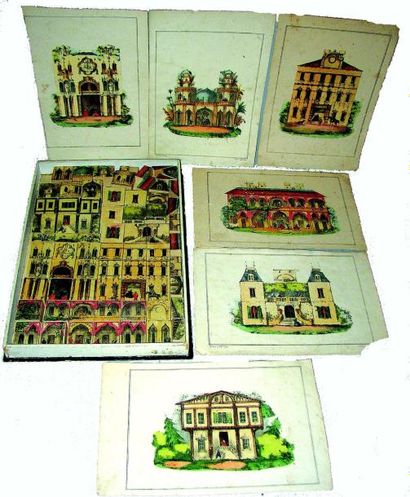 « Châteaux en Espagne », Beau et rare Jeu...