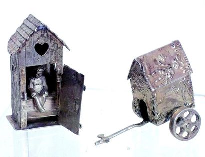 Cabine de toilette avec personnage + niche...