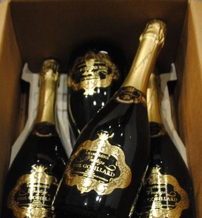 4 bout CHAMPAGNE PRESTIGE GOBILLARD 2008