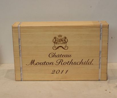 6 bout CHT MOUTON ROTHSCHILD 2011 CBO