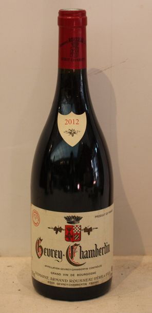 1 bout GEVREY CHAMBERTIN ARMAND ROUSSEAU...