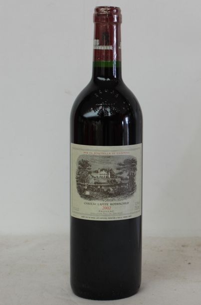 1 bout CHT LAFITE ROTHSCHILD 2002