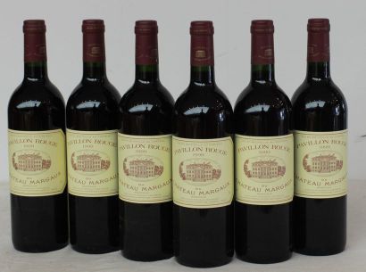 6 bout PAVILLON ROUGE DU CHT MARGAUX 199...
