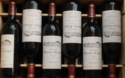 12 bout CHT PONTET CANET 1999