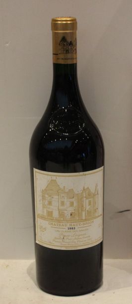 1 mag CHT HAUT BRION 1993 (étiq très lég...