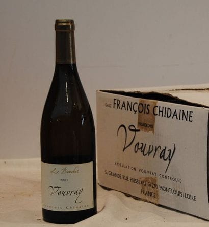 6 BOUT VOUVRAY LE BOUCHET FRANCOIS CHIDAINE...