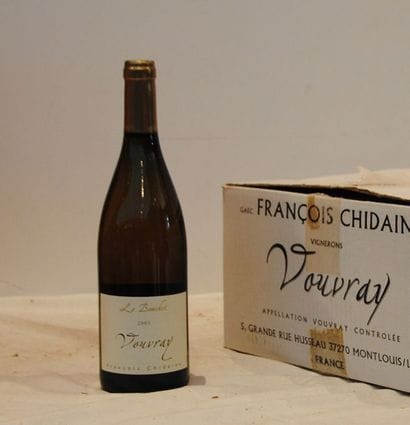 6 BOUT VOUVRAY LE BOUCHET FRANCOIS CHIDAINE...