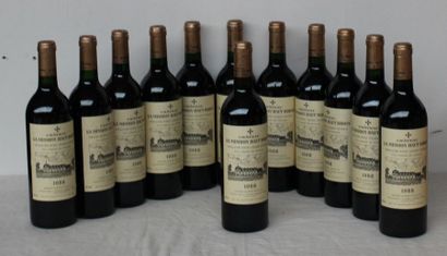 12 bout CHT LA MISSION HAUT BRION 1988 C...
