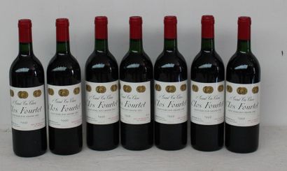 7 bout CHT CLOS FOURTET 1990 