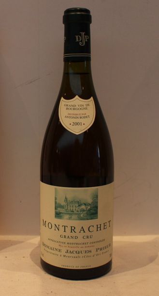 1 bout MONTRACHET JACQUES PRIEUR 2001