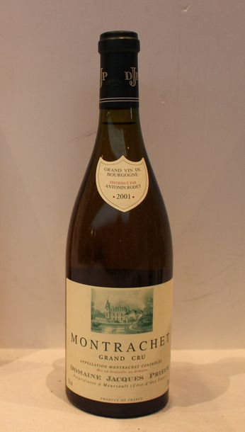 1 bout MONTRACHET JACQUES PRIEUR 2001