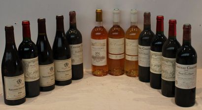 12 bout 4 CHT CHAUVIN 1995, 3 MUSSET CHEVALIER...