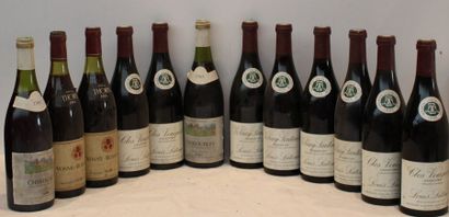 12 bout 4 VOLNAY SANTENOT 1985 Louis Latour,...