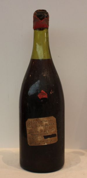 1 mag FINE ARMAGNAC 1954 (6,5 cm caps ab...