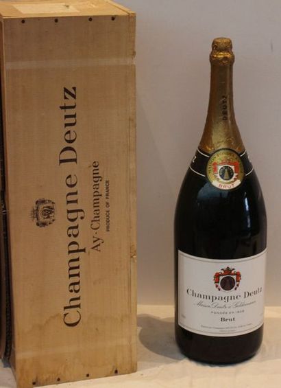 1 jero CHAMPAGNE DEUTZ BRUT CB 