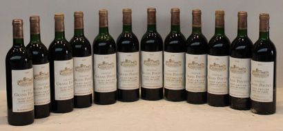 12 bout CHT GRAND PONTET CANET 1985 CB (NTLB,...