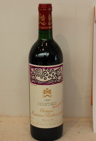 1 bout CHT MOUTON ROTHSCHILD 1988 BG