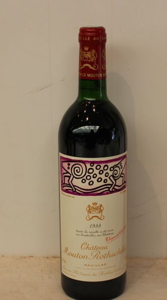 1 bout CHT MOUTON ROTHSCHILD 1988 BG