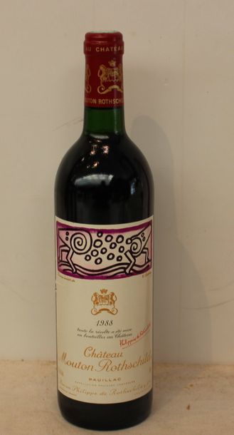 1 bout CHT MOUTON ROTHSCHILD 1988 BG