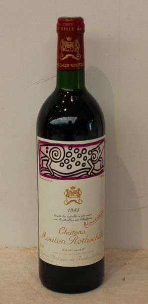 1 bout CHT MOUTON ROTHSCHILD 1988 BG
