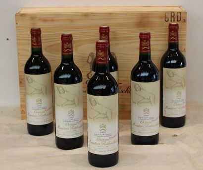 6 bout CHT MOUTON ROTHSCHILD 1993