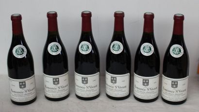 6 bout ROMANEE ST VIVANT LOUIS LATOUR 1989...
