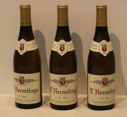 3 bout HERMITAGE BLANC JL CHAVE 2013