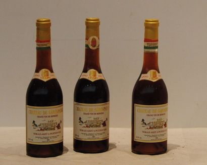 3 bout TOKAJ SAROSPATAK ASZU 6 PUTTONYOS...