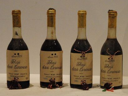 4 bout TOKAJ ASZU ESZENCIA 1957