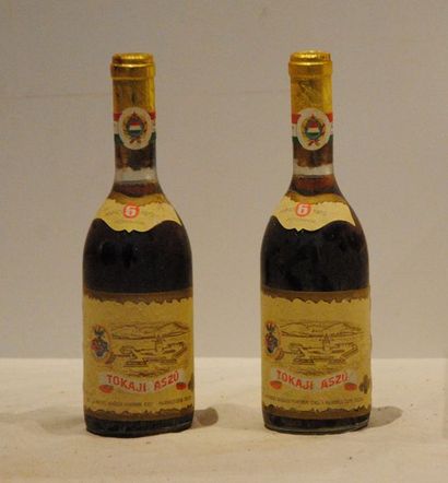 2 bout TOKAJ ASZU 6 PUTTONYOS 1972