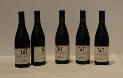 5 bout CDP LA BERNARDINE CHAPOUTIER 2011