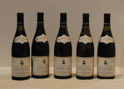 5 bout HERMITAGE LA CIZERANNE CHAPOUTIER...