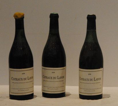 3 bout COTEAUX DU LAYON DOMAINE DE TERREBRUNE...
