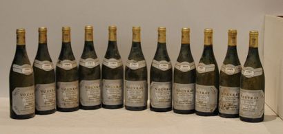 11 bout VOUVRAY MOELLEUX TRIE DE GRAINS NOBLES...