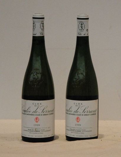 2 bout SAVENNIERES CLOS DE LA COULEE DE SERRANT...