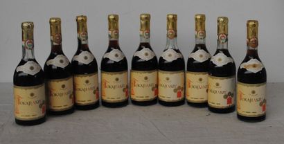 8 bout TOKAJI ASZU 3 ET 4 PUTTONYOS 1983