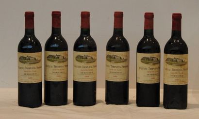 6 bout CHT TROPLONG MONDOT 1989